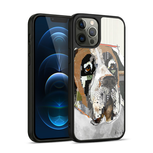 Michel Keck Dogs 2 Saint Bernard Gel Armour Case For Apple iPhone 12 Pro Max