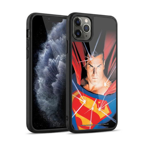 Superman DC Comics Famous Comic Book Covers Mythology Gel Armour Case For Apple iPhone 11 Pro Max