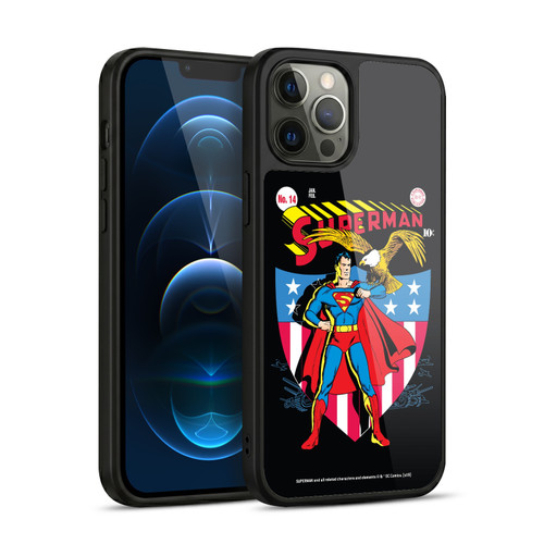 Superman DC Comics Famous Comic Book Covers Number 14 Gel Armour Case For Apple iPhone 12 Pro Max