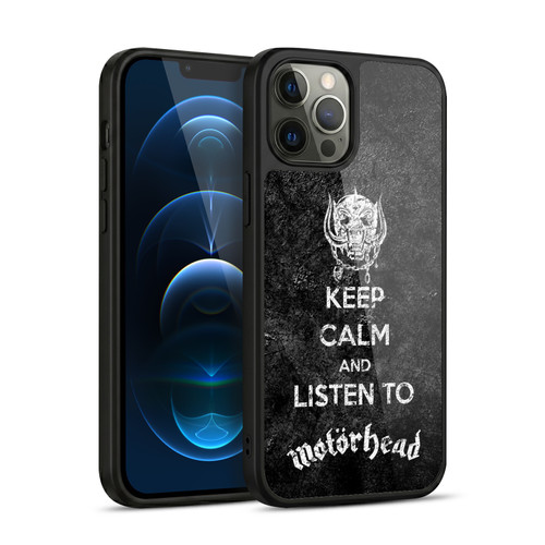 Motorhead Key Art Keep Calm Gel Armour Case For Apple iPhone 12 Pro Max