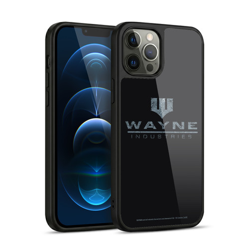 Batman DC Comics Duality Wayne Industries Logo Gel Armour Case For Apple iPhone 12 Pro Max
