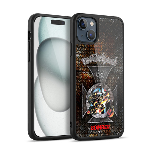 Motorhead Key Art Bomber Cross Gel Armour Case For Apple iPhone 15 Plus