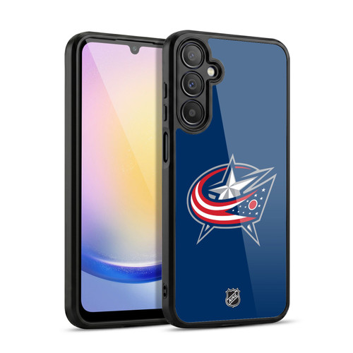 NHL Columbus Blue Jackets Plain Gel Armour Case For Samsung Galaxy A25 5G