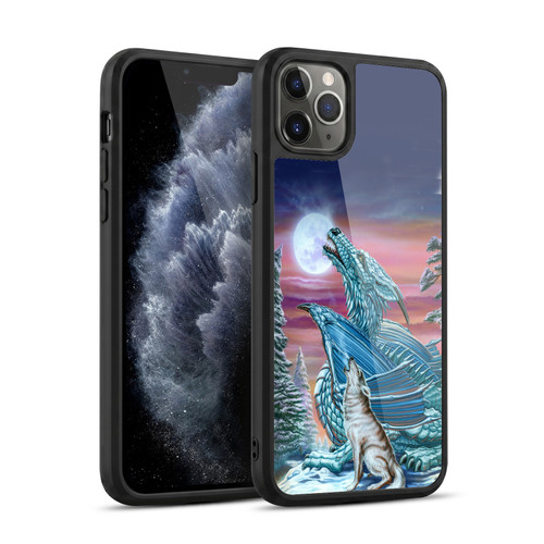 Ed Beard Jr Mythical Series Moon Song Wolf Moon Gel Armour Case For Apple iPhone 11 Pro Max