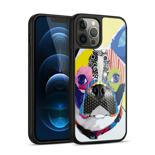 Michel Keck Dogs Boston Terrier Gel Armour Case For Apple iPhone 12 Pro Max