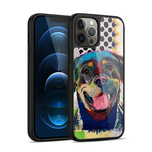 Michel Keck Dogs Rottweiler Gel Armour Case For Apple iPhone 12 Pro Max
