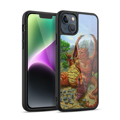 Ed Beard Jr Mythical Series Lunch With A Toothpick Gel Armour Case For Apple iPhone 14 Plus