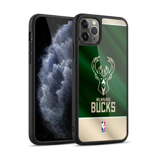 NBA Milwaukee Bucks Horizontal Banner Gel Armour Case For Apple iPhone 11 Pro Max