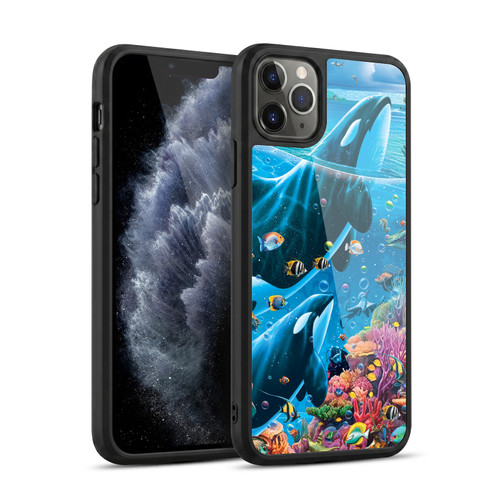 Michael David Ward Animals Sea Tales Gel Armour Case For Apple iPhone 11 Pro Max