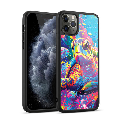 Michael David Ward Animals Turtle Magic Gel Armour Case For Apple iPhone 11 Pro Max