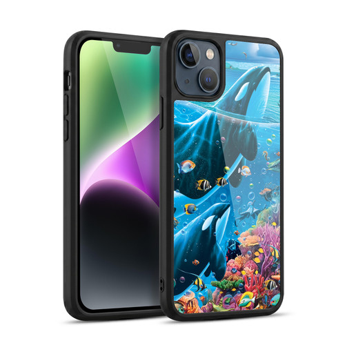 Michael David Ward Animals Sea Tales Gel Armour Case For Apple iPhone 14 Plus