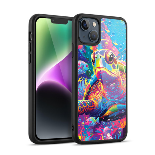 Michael David Ward Animals Turtle Magic Gel Armour Case For Apple iPhone 14 Plus