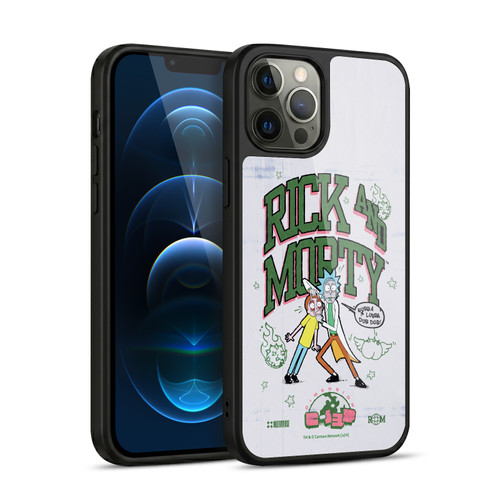 Rick And Morty Duo Graphics Wubb A Lubba Dub Dub Gel Armour Case For Apple iPhone 12 Pro Max