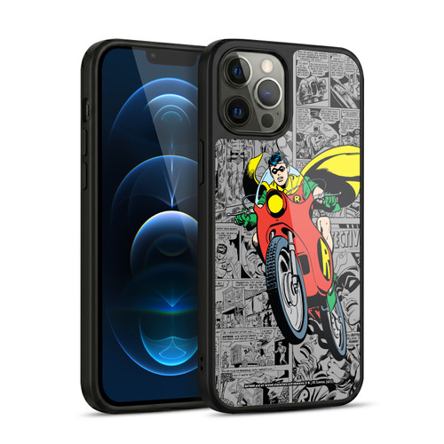 Batman DC Comics Robin Comic Book Collage Gel Armour Case For Apple iPhone 12 Pro Max