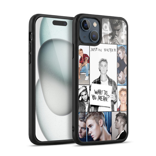 Justin Bieber Purpose Grid Poster Gel Armour Case For Apple iPhone 15 Plus