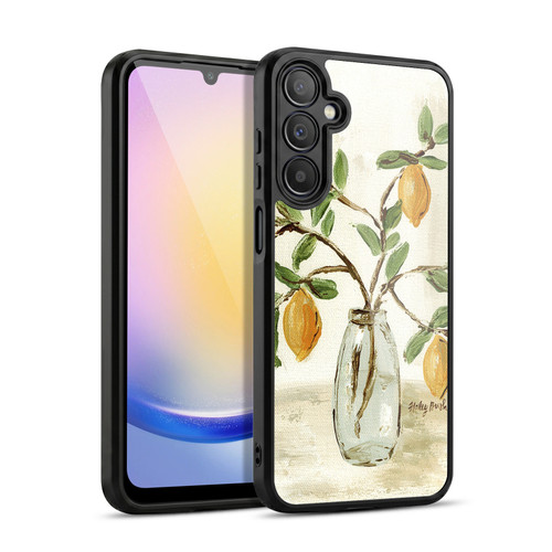 Haley Bush Floral Painting Lemon Branch Vase Gel Armour Case For Samsung Galaxy A25 5G