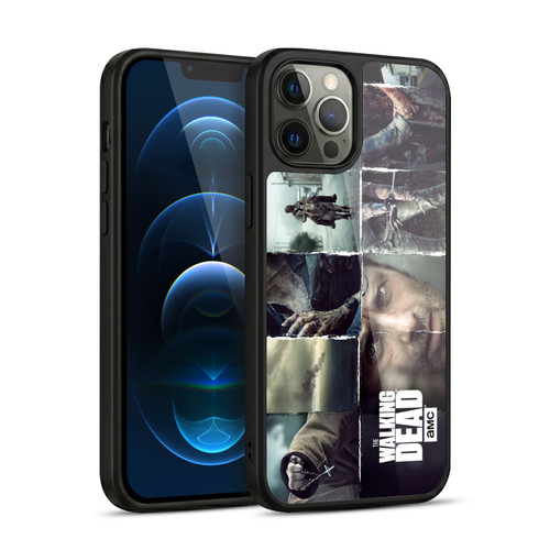 AMC The Walking Dead Logo Key Art Horizontal Gel Armour Case For Apple iPhone 12 Pro Max