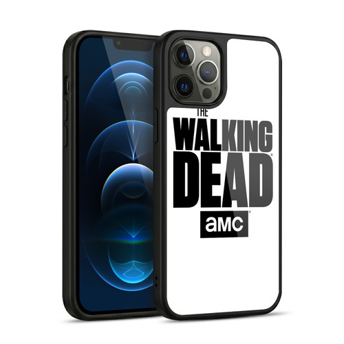 AMC The Walking Dead Logo White Gel Armour Case For Apple iPhone 12 Pro Max