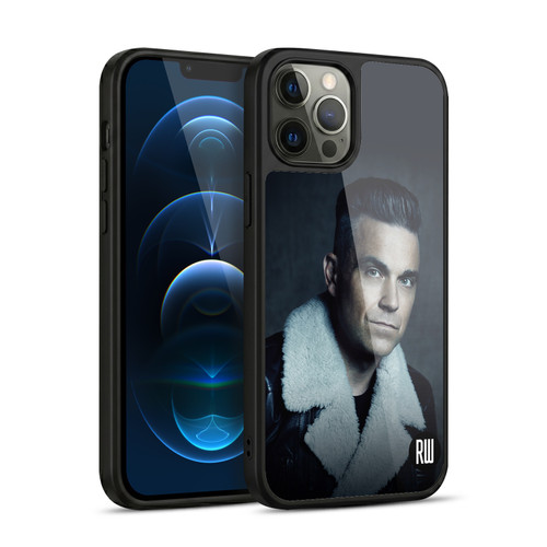 Robbie Williams Calendar Leather Jacket Gel Armour Case For Apple iPhone 12 Pro Max