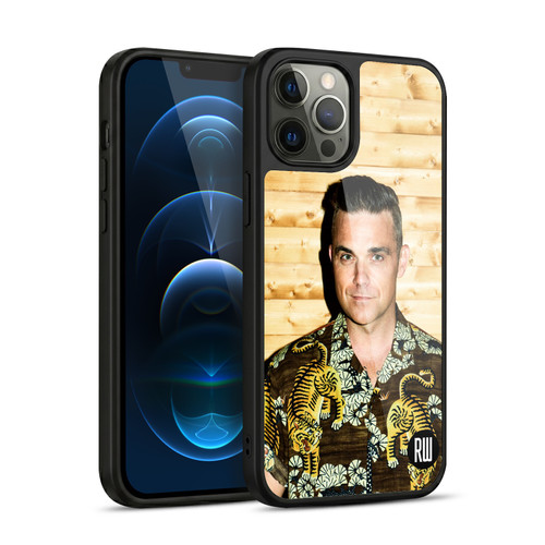 Robbie Williams Calendar Tiger Print Shirt Gel Armour Case For Apple iPhone 12 Pro Max