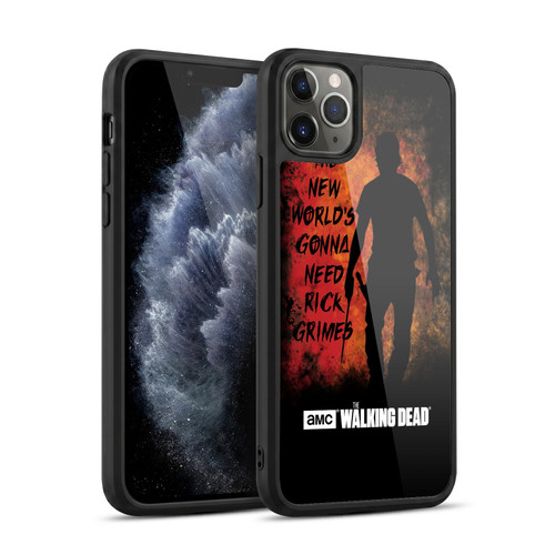 AMC The Walking Dead Typography Gonna Need Rick Gel Armour Case For Apple iPhone 11 Pro Max