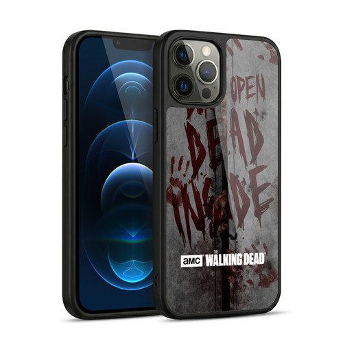 AMC The Walking Dead Typography Dead Inside Gel Armour Case For Apple iPhone 12 Pro Max