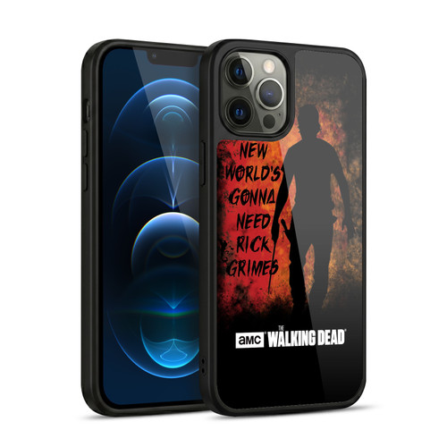 AMC The Walking Dead Typography Gonna Need Rick Gel Armour Case For Apple iPhone 12 Pro Max