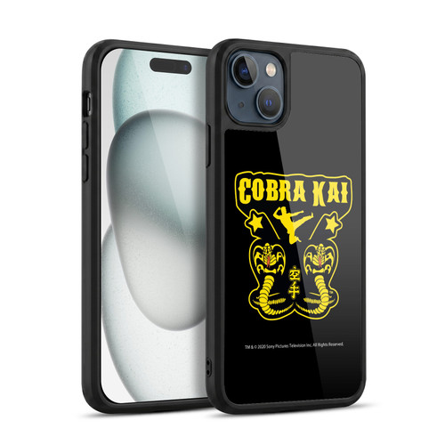 Cobra Kai Composed Art Logo Gel Armour Case For Apple iPhone 15 Plus