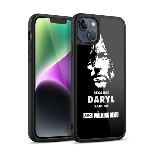 AMC The Walking Dead Typography Daryl Says Gel Armour Case For Apple iPhone 14 Plus