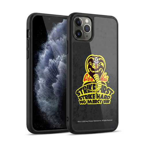 Cobra Kai Graphics 2 Strike Hard Logo Gel Armour Case For Apple iPhone 11 Pro Max