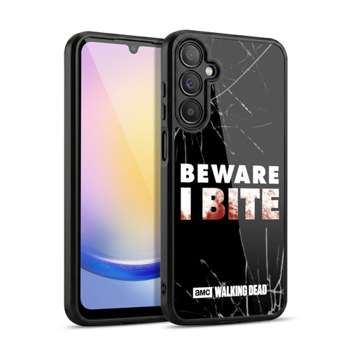 AMC The Walking Dead Typography I Bite Gel Armour Case For Samsung Galaxy A25 5G
