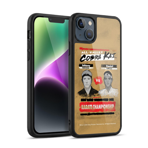 Cobra Kai Graphics 2 Karate Championship Gel Armour Case For Apple iPhone 14 Plus
