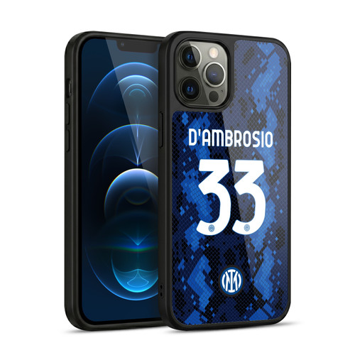 Fc Internazionale Milano 2021/22 Players Home Kit Danilo D'Ambrosio Gel Armour Case For Apple iPhone 12 Pro Max