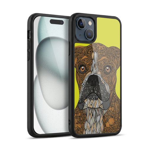Valentina Dogs Boxer Gel Armour Case For Apple iPhone 15 Plus