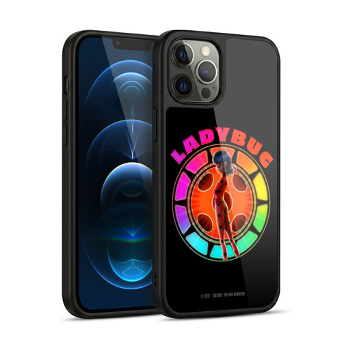 Miraculous Ladybug Graphics Rainbow Gel Armour Case For Apple iPhone 12 Pro Max