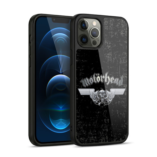Motorhead Logo Metal Wings Gel Armour Case For Apple iPhone 12 Pro Max