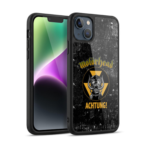 Motorhead Logo Achtung! Gel Armour Case For Apple iPhone 14 Plus