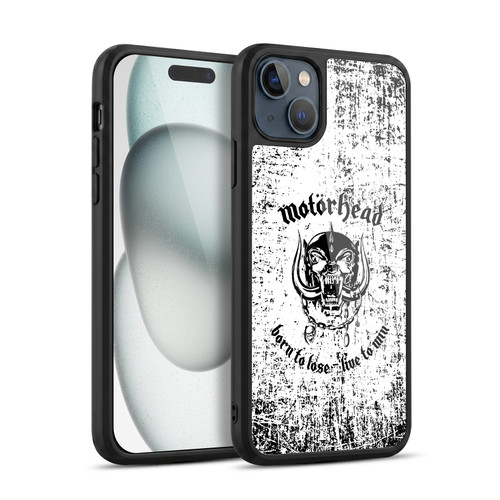 Motorhead Logo Born To Lose Live To Win Gel Armour Case For Apple iPhone 15 Plus