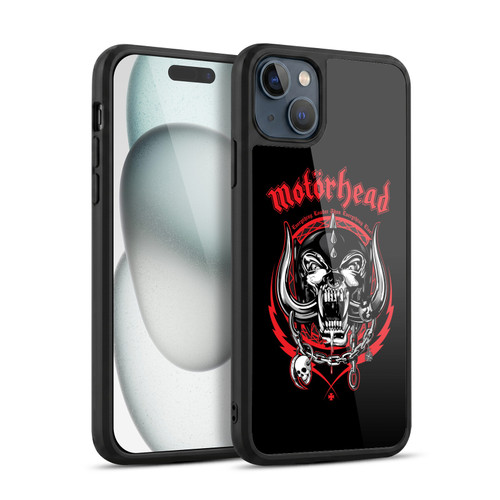 Motorhead Logo Everything Louder Than Everything Else Gel Armour Case For Apple iPhone 15 Plus