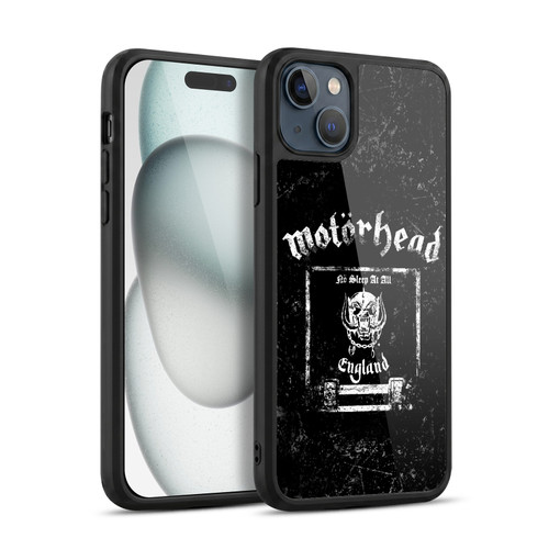 Motorhead Logo No Sleep At All Gel Armour Case For Apple iPhone 15 Plus