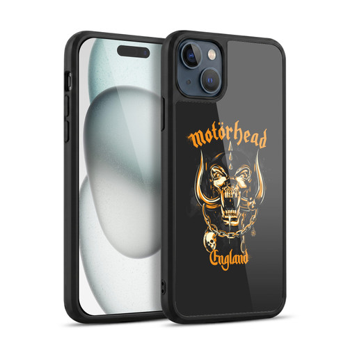 Motorhead Logo Warpig England Gel Armour Case For Apple iPhone 15 Plus
