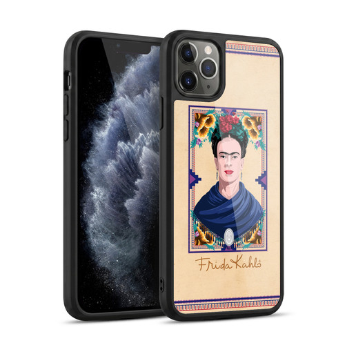 Frida Kahlo Portrait Blue Gel Armour Case For Apple iPhone 11 Pro Max