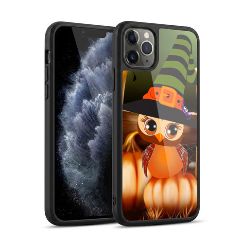 Simone Gatterwe Halloween Owl Gel Armour Case For Apple iPhone 11 Pro Max