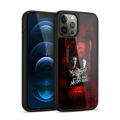 Supernatural Graphic Castiel Gel Armour Case For Apple iPhone 12 Pro Max