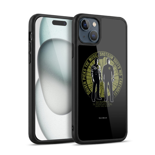 Supernatural Graphic Sam & Dean Gel Armour Case For Apple iPhone 15 Plus