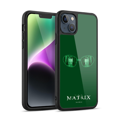 The Matrix Key Art Glass Gel Armour Case For Apple iPhone 14 Plus