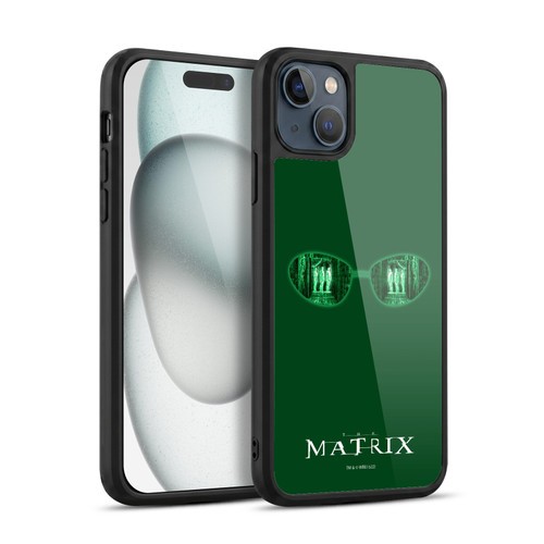 The Matrix Key Art Glass Gel Armour Case For Apple iPhone 15 Plus
