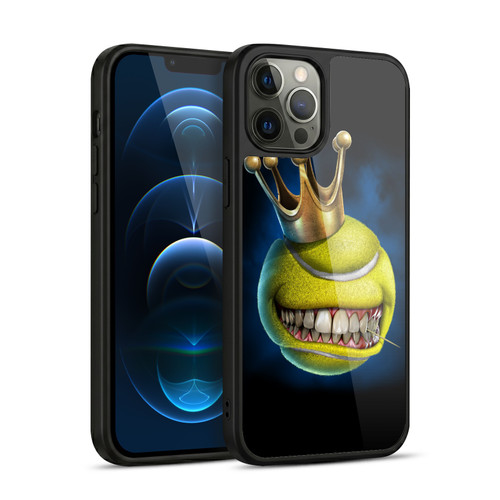 Tom Wood Monsters King Of Tennis Gel Armour Case For Apple iPhone 12 Pro Max