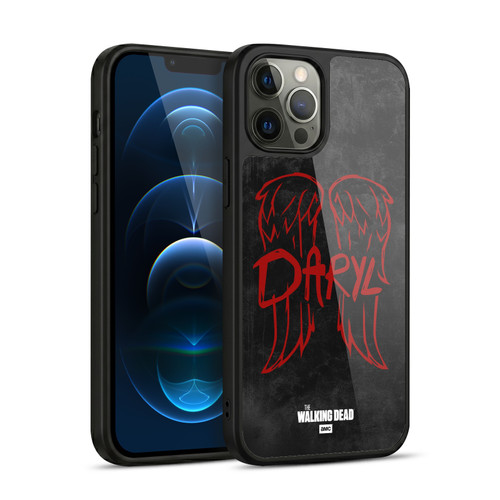 AMC The Walking Dead Daryl Dixon Iconic Wings Logo Gel Armour Case For Apple iPhone 12 Pro Max