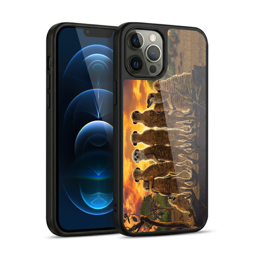 Vincent Hie Key Art Meerkat Family Gel Armour Case For Apple iPhone 12 Pro Max